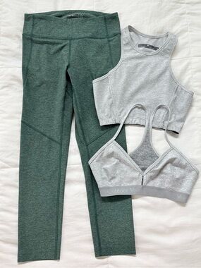 Outdoor Voices Leggings and Sports Bra  Bundle
